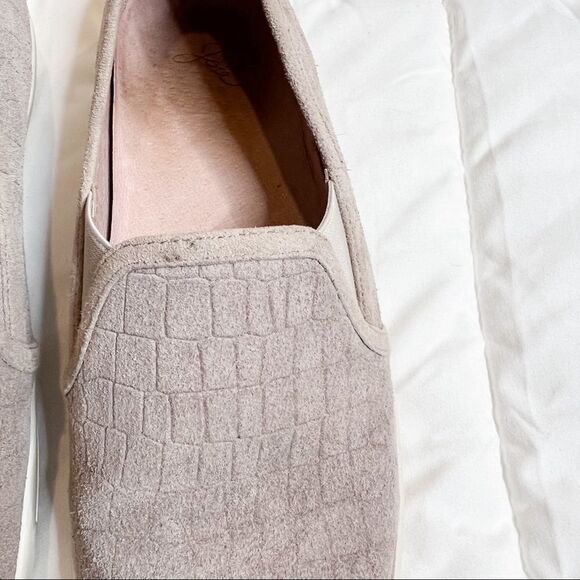 Joie Huxley Crocodile Suede Slip On Sneaker - Picture 11 of 13